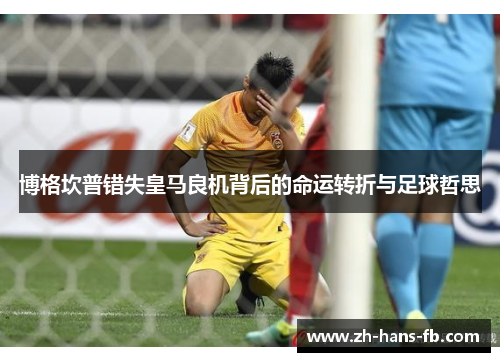 博格坎普错失皇马良机背后的命运转折与足球哲思